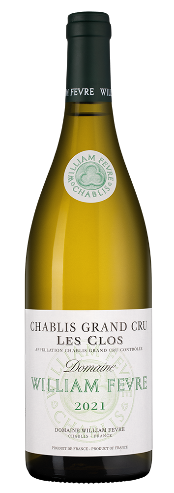 Вино Chablis Grand Cru Les Clos, William Fevre, 2021, (142865), Франция, Бургундия, белое, сухое, 0.75 л, Шабли Гран Крю Ле Кло, цена 49990 рублей
