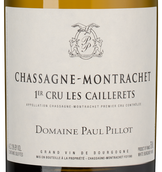 Вино Шардоне Chassagne-Montrachet Premier Cru Les Caillerets