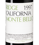 Вино со зрелыми танинами Monte Bello