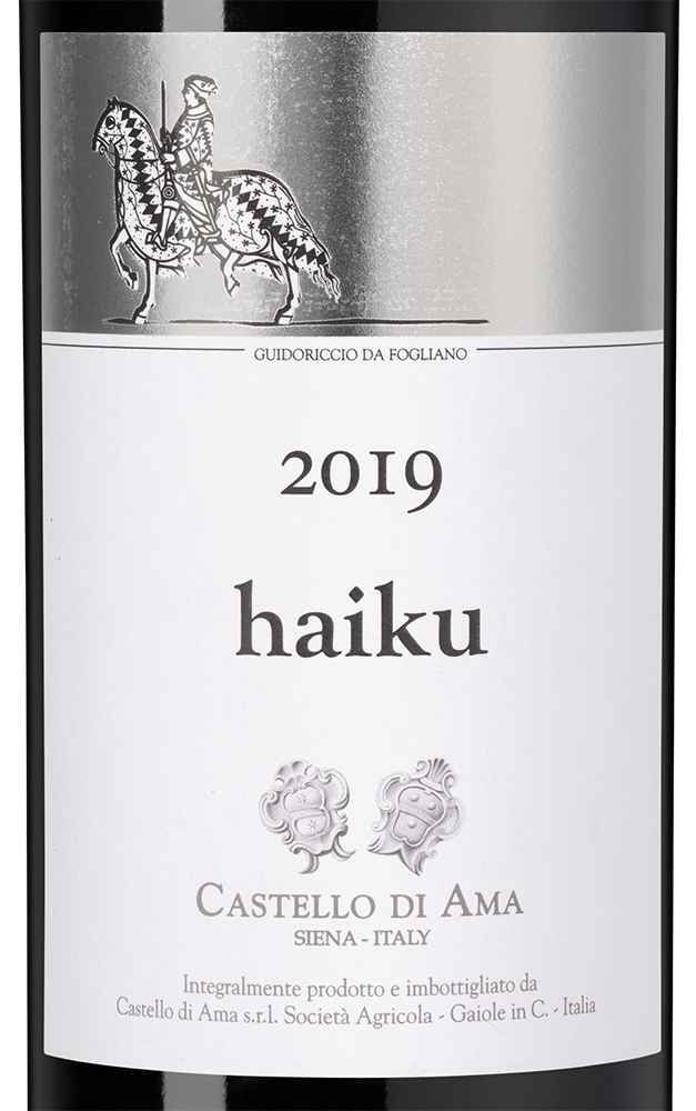Вино Haiku, Castello di Ama, 2019, (152077), Италия, Тоскана, красное, сухое, 0.75 л, Хайку, цена 16490 рублей