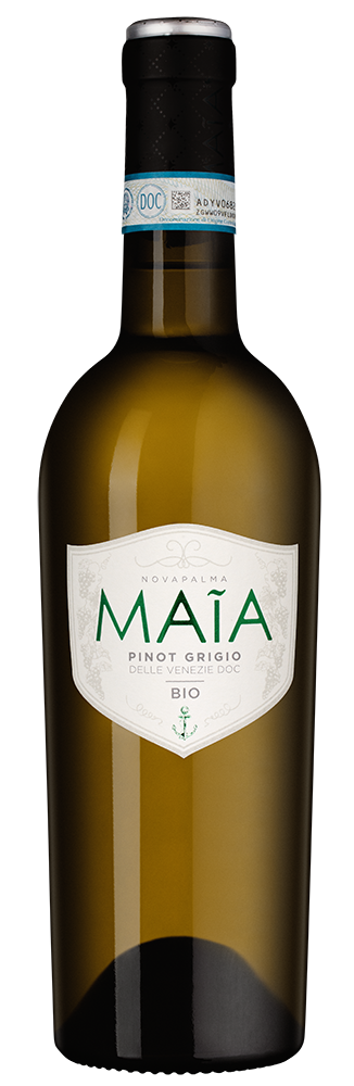 Вино Maia Pinot Grigio, Novapalma, 2025, (159434), Италия, Фриули-Венеция-Джулия, белое, сухое, 0.75 л, Майя Пино Гриджо, цена 2390 рублей