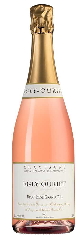 Шампанское Brut Rose Grand Cru, Egly-Ouriet, (134549), Франция, Шампань, розовое, экстра брют, 0.75 л, Брют Розе Гран Крю, цена 34990 рублей