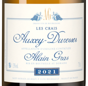 Вино Domaine Alain Gras Auxey-Duresses Les Crais
