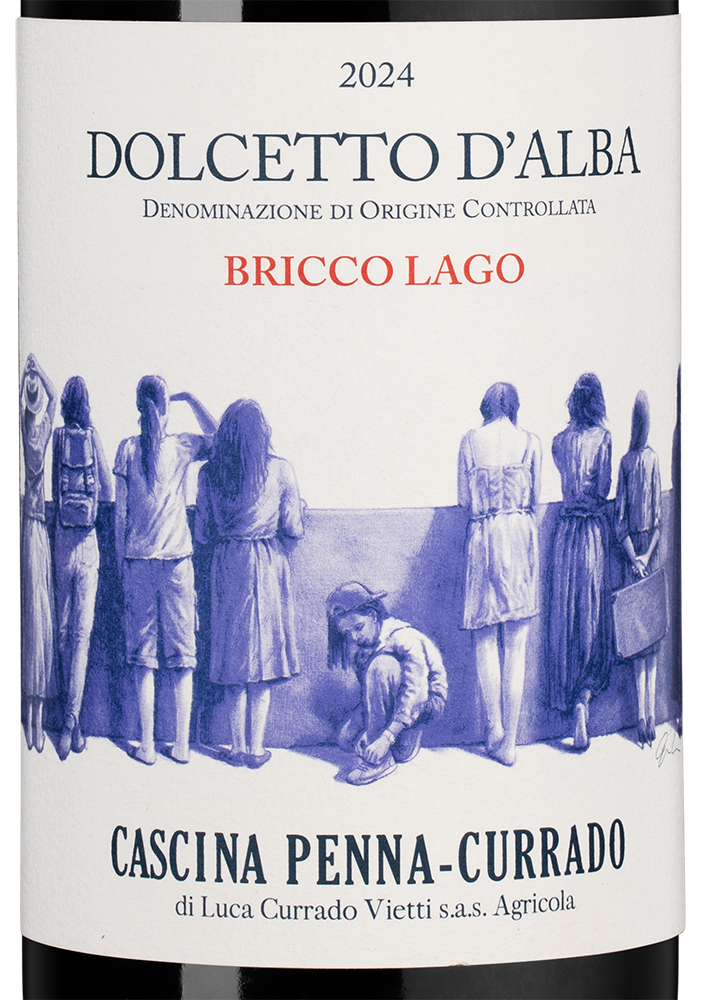 Вино Dolcetto d'Alba Bricco Lago, Cascina Penna-Currado, 2024, (159043), Италия, Пьемонт, красное, сухое, 0.75 л, Дольчетто д'Альба Брикко Лаго, цена 6990 рублей