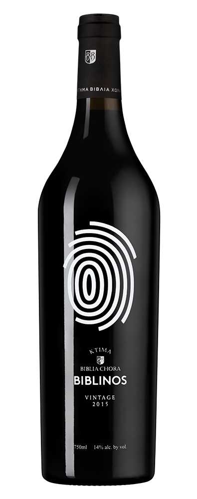 Вино Biblinos, Ktima Biblia Chora, 2015, (106040), Греция, Македония, красное, сухое, 0.75 л, Библинос, цена 7490 рублей