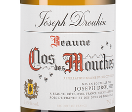 Вино Beaune Premier Cru Clos des Mouches Blanc, (149285), белое сухое, 2022, 0.75 л, Бон Премье Крю Кло де Муш Блан цена 39990 рублей