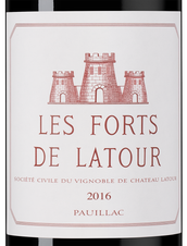 Вино Les Forts de Latour, (148857), красное сухое, 2016, 0.75 л, Ле Фор де Латур цена 69990 рублей