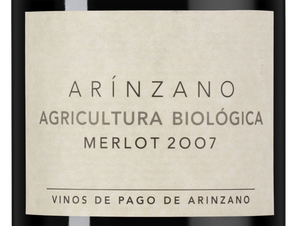 Вино Arinzano Agricultura Biologica, (136827), красное сухое, 2007 г., 0.75 л, Аринсано Агрикультура Биолохика цена 7990 рублей