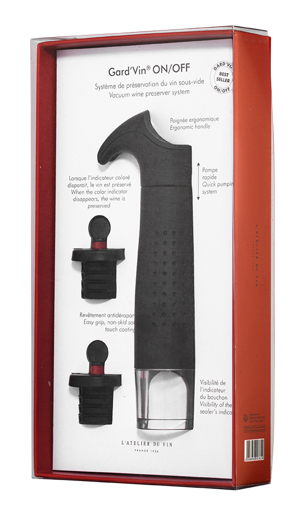 Набор аксессуаров " Гард'ван Он/Офф", (136732), Франция, Набор герметизатор и 2 пробки " Гард'ван Он/Офф", цена 3990 рублей