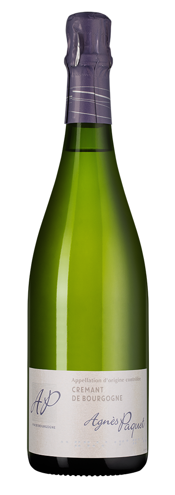Игристое вино Cremant de Bourgogne, Domaine Agnes Paquet, (157716), Франция, Бургундия, белое, экстра брют, 0.75 л, Креман де Бургонь, цена 7290 рублей