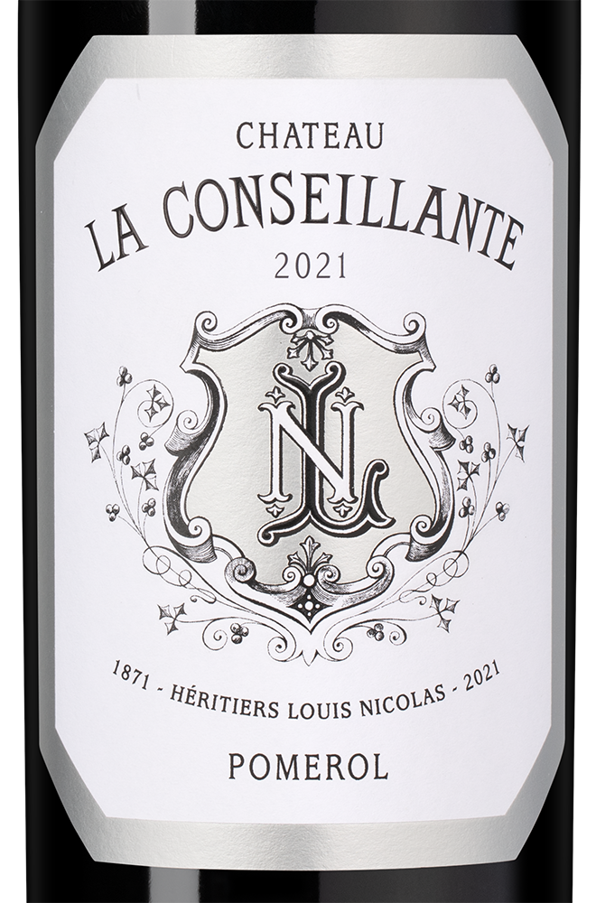 Вино Chateau la Conseillante (Pomerol), 2021, (141532), Франция, Бордо, красное, сухое, 0.75 л, Шато ля Консейант, цена 77490 рублей