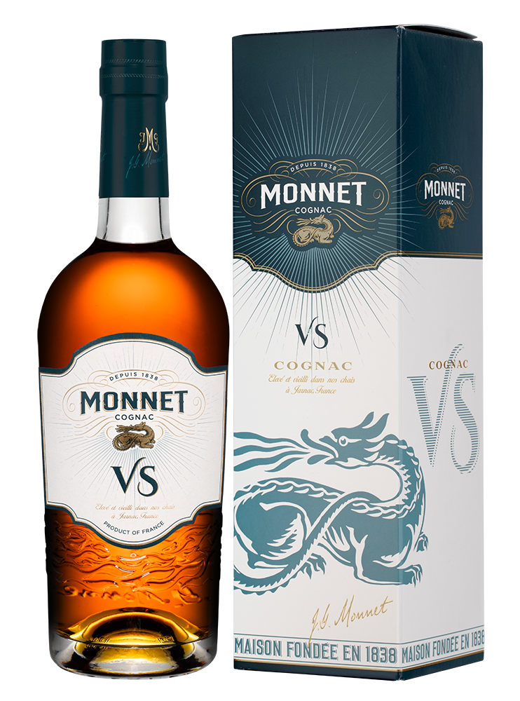 Коньяк Monnet VS в подарочной упаковке, 0.5л, (157406), Франция, Коньяк, 0.5 л, Монэ VS, цена 2990 рублей