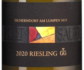 Вино Escherndorf am Lumpen 1655 Riesling GG, (138070), белое сухое, 2020 г., 0.75 л, Эшерндорф ам Лумпен 1655 Рислинг ГГ цена 9490 рублей