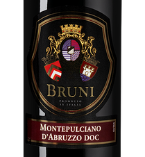 Вино Bruni Montepulciano d'Abruzzo, (130610), красное сухое, 2019 г., 0.75 л, Бруни Монтепульчано д'Абруццо цена 990 рублей
