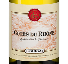Вино Cotes du Rhone Blanc, (125193), белое сухое, 2019 г., 0.75 л, Кот дю Рон Блан цена 3190 рублей