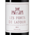 Вино к утке Les Forts de Latour