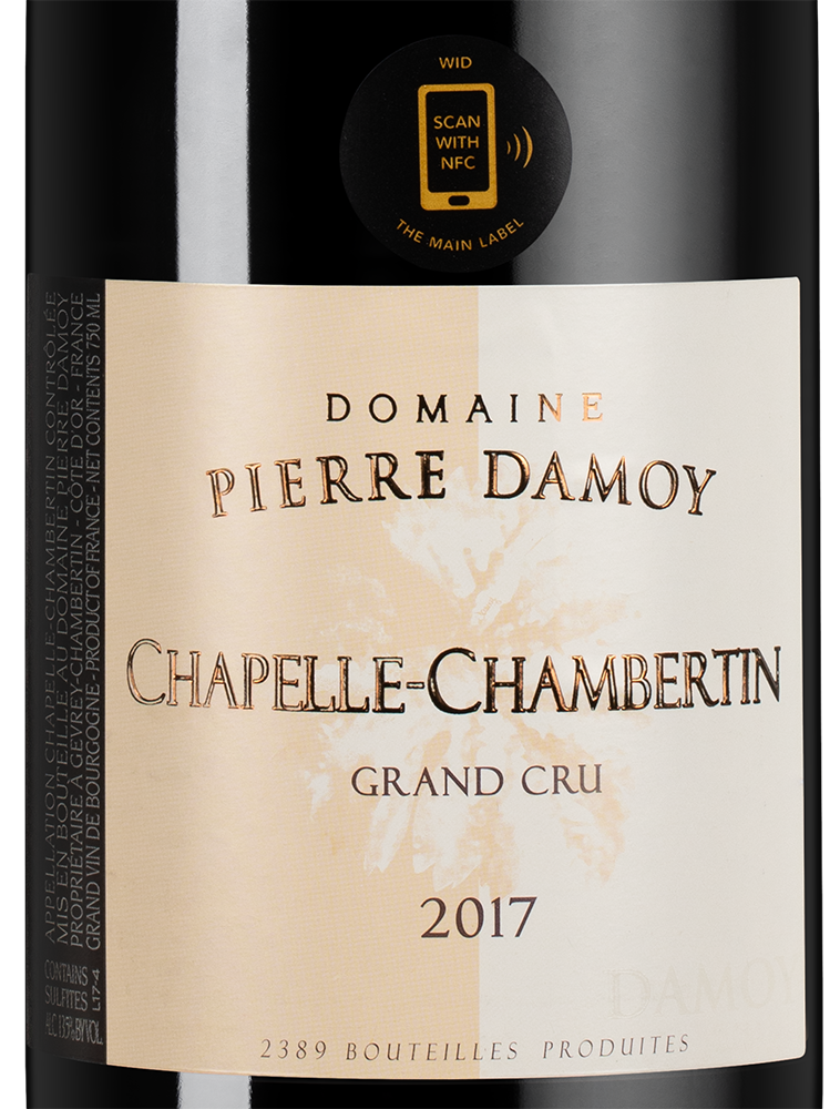 Вино Chapelle-Chambertin Grand Cru, Domaine Pierre Damoy, 2017, (127633), Франция, Бургундия, красное, сухое, 0.75 л, Шапель-Шамбертен Гран Крю, цена 169990 рублей