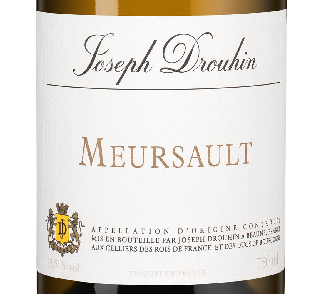 Вино Meursault, Joseph Drouhin, 2023, (155420), Франция, Бургундия, белое, сухое, 0.75 л, Мерсо, цена 27490 рублей