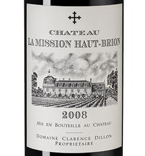 Вино Chateau La Mission Haut-Brion, (108387), красное сухое, 2008 г., 0.75 л, Шато Ля Миссьон О-Брион цена 94990 рублей