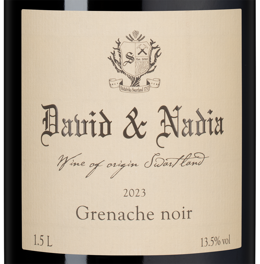 Вино Grenache, David & Nadia, 2023, 1.5л, (155471), Южная Африка, Свортленд, красное, сухое, 1.5 л, Гренаш, цена 19990 рублей