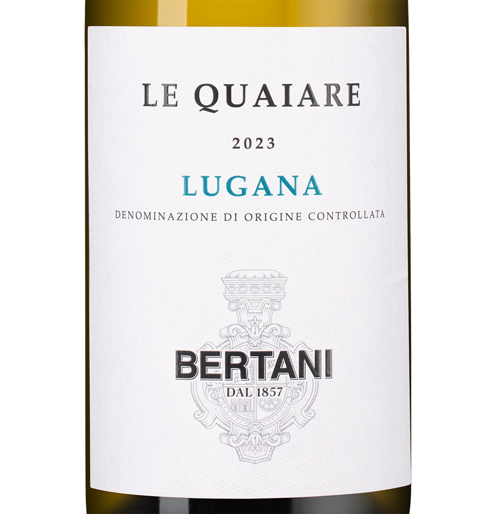 Вино Lugana Le Quaiare, Bertani, 2023, (148886), Италия, Венето, белое, сухое, 0.75 л, Лугана Ле Куаяре, цена 5490 рублей