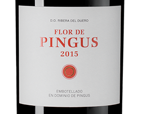 Вино Flor de Pingus, (102426), красное сухое, 2015 г., 0.75 л, Флор де Пингус цена 19030 рублей