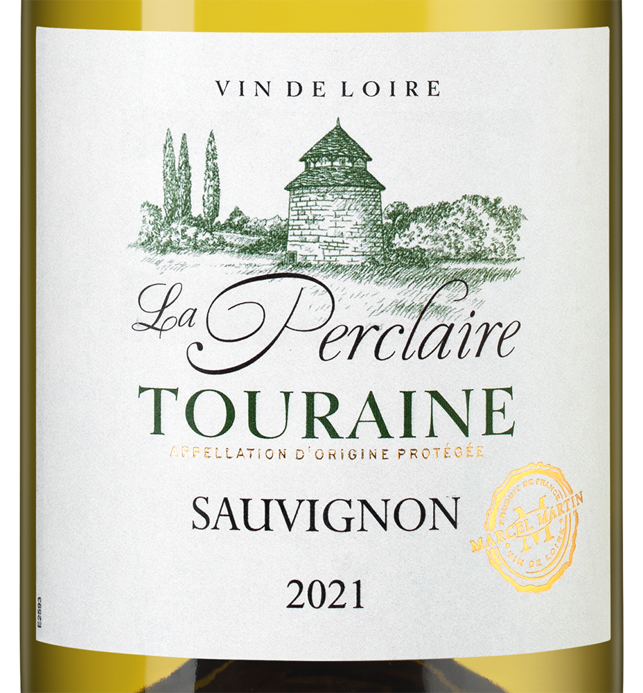 Вино La Perclaire Sauvignon, Marcel Martin, 2021, (138442), Франция, Долина Луары, белое, сухое, 0.75 л, Ла Перклер Совиньон, цена 2490 рублей
