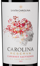 Вино Carolina Reserva Cabernet Sauvignon, (139907), красное сухое, 2021 г., 0.75 л, Каролина Ресерва Каберне Совиньон цена 1490 рублей