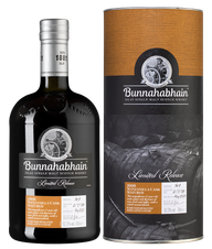 Виски Bunnahabhain 2008 Manzanilla Cask in tube, (124480), gift box в подарочной упаковке, Односолодовый, Шотландия, 0.7 л, Буннахавен 2008 Мансанилья Каск цена 27990 рублей