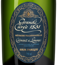 Игристое вино Grande Cuvee 1531 Cremant de Limoux Brut Reserve в подарочной упаковке, (145224), белое брют, 2018 г., 0.75 л, Гранд Кюве 1531  Креман де Лиму Брют Резерв цена 3290 рублей