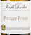 Вино шардоне из Бургундии Pouilly-Fuisse