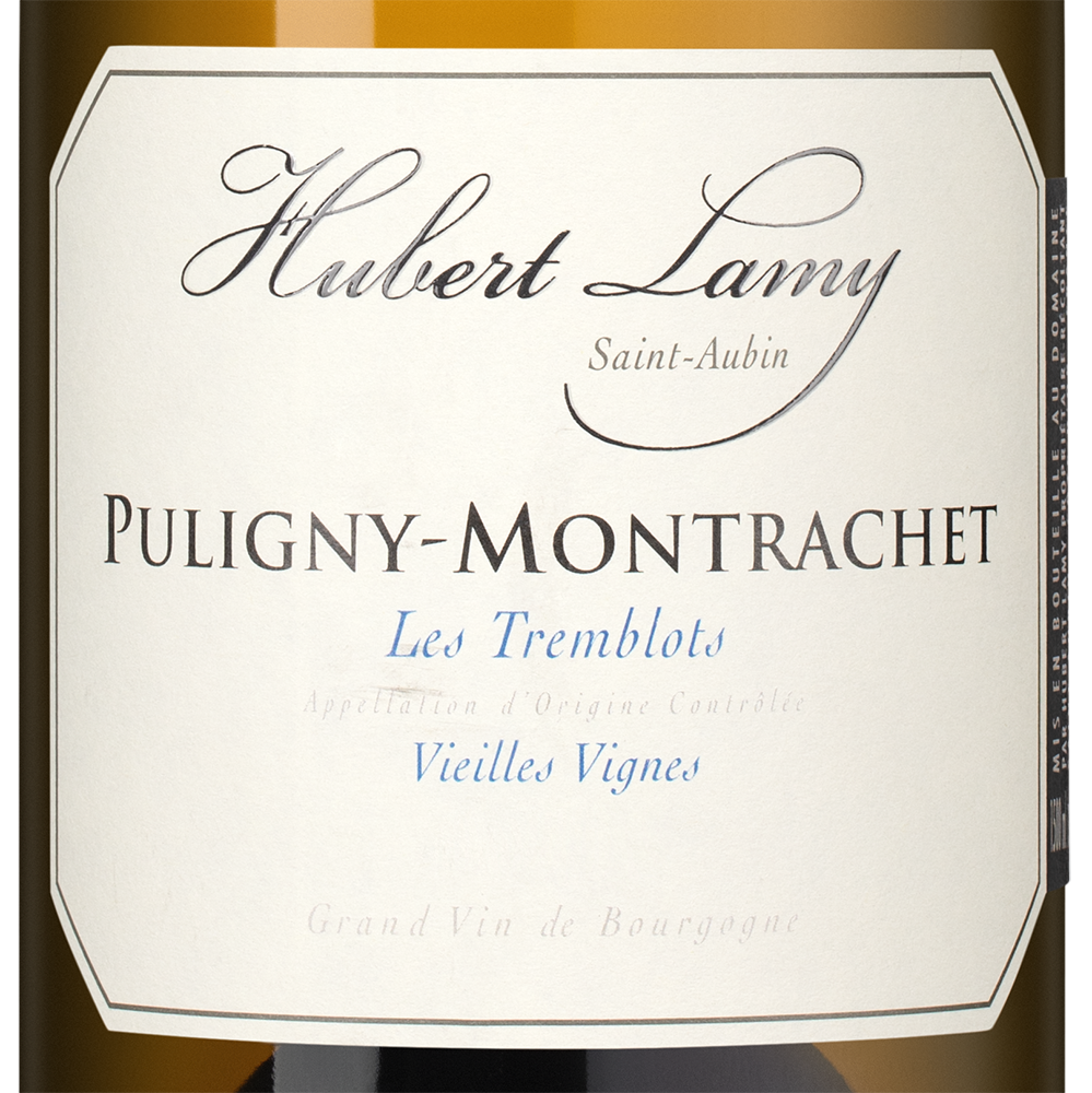 Вино Puligny-Montrachet Les Tremblots, Domaine Hubert Lamy, 2022, (158953), Франция, Бургундия, белое, сухое, 0.75 л, Пюлиньи-Монраше Ле Трамбло, цена 42490 рублей