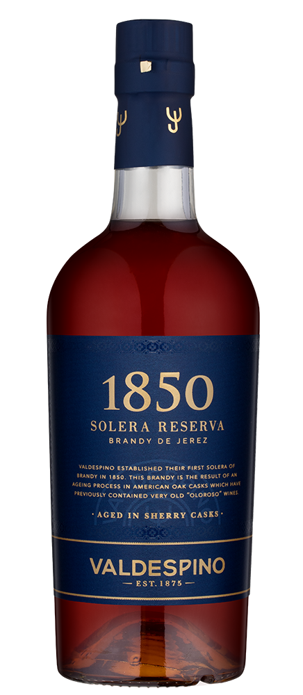 Бренди Valdespino Solera Reserva 1850, (132786), Испания, Андалусия, 0.7 л, Вальдеспино Солера Ресерва 1850, цена 4990 рублей