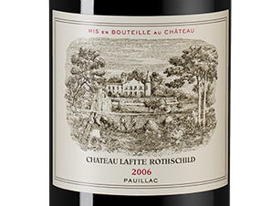 🍷 Вино Chateau Lafite Rothschild (Pauillac), 2006 (105961