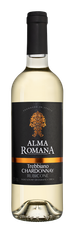 Вино Alma Romana Trebbiano/Chardonnay, (128416), белое полусухое, 0.75 л, Альма Романа Треббьяно/Шардоне цена 990 рублей