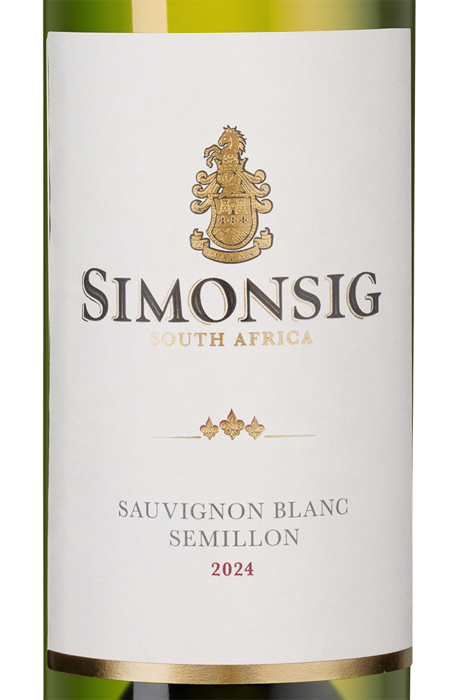 Вино Sauvignon Blanc / Semillon, Simonsig, 2024, (156439), Южная Африка, Стелленбош, белое, сухое, 0.75 л, Совиньон Блан / Семильон, цена 1493 рублей
