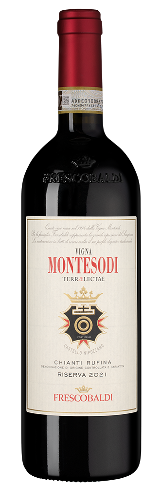 Вино Montesodi, Frescobaldi, 2021, (148384), Италия, Тоскана, красное, сухое, 0.75 л, Кьянти Руфина Монтесоди Рисерва, цена 12490 рублей