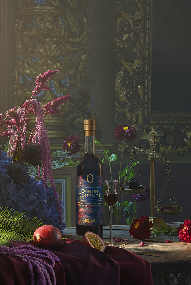 Настойка ягодная сладкая Онегин Gourmet Черноплодная рябина, 0.5л, (135644), Россия, 0.5 л, Онегин Gourmet "Черноплодная рябина", цена 1690 рублей