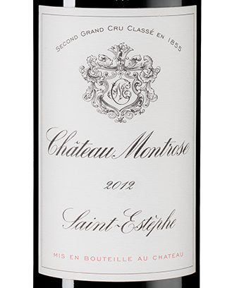 Вино Chateau Montrose (Saint-Estephe), 2012, (139153), Франция, Бордо, красное, сухое, 0.75 л, Шато Монроз, цена 32490 рублей