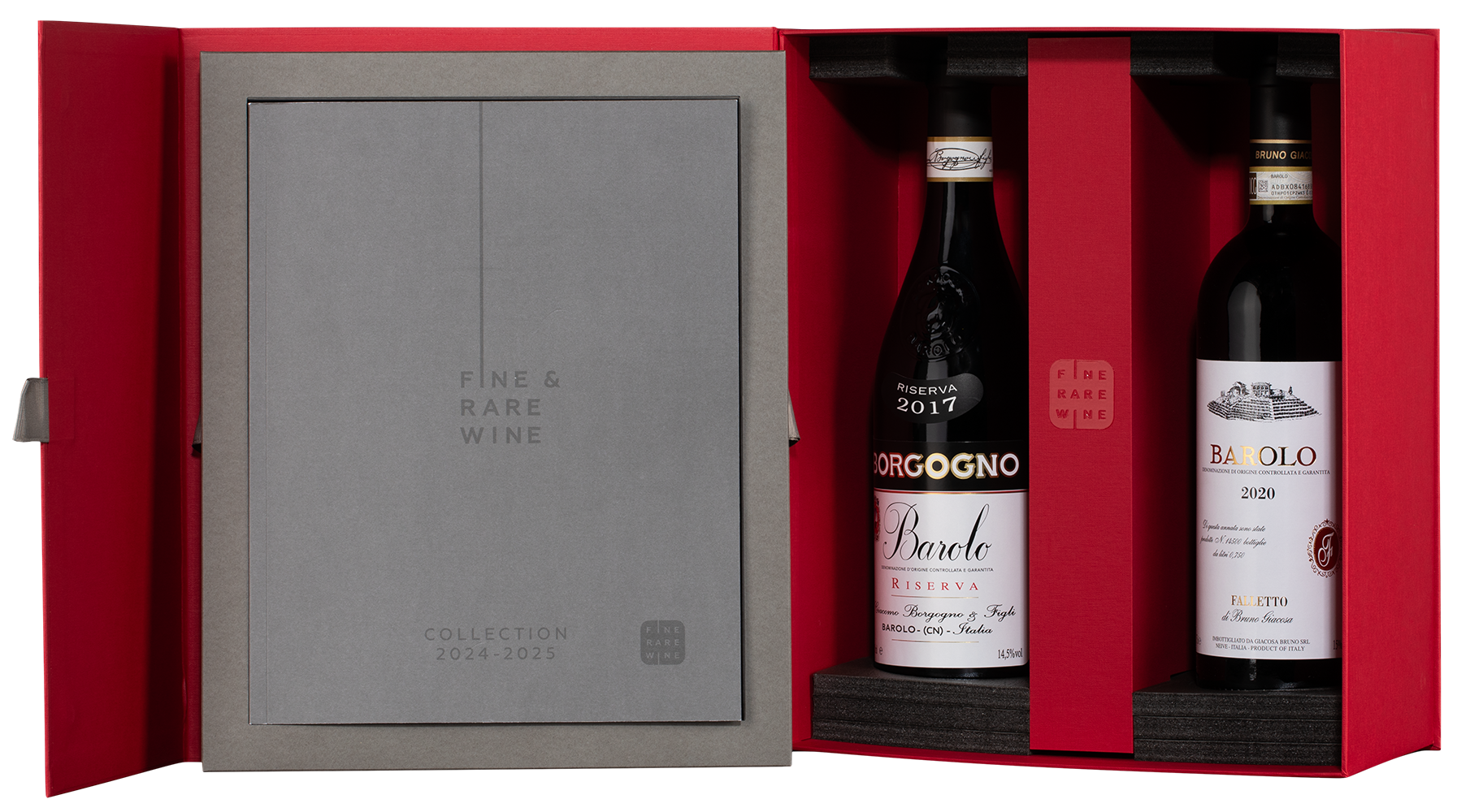 Вино в подарочном наборе Fine&Rare: Легенды Бароло, (157089), Италия, Пьемонт, 0.75 л, Набор Fine&Rare: Легенды Бароло, цена 142490 рублей