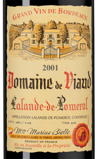 Вино Domaine de Viaud, (114556), красное сухое, 2001, 0.75 л, Домен де Вио цена 6690 рублей