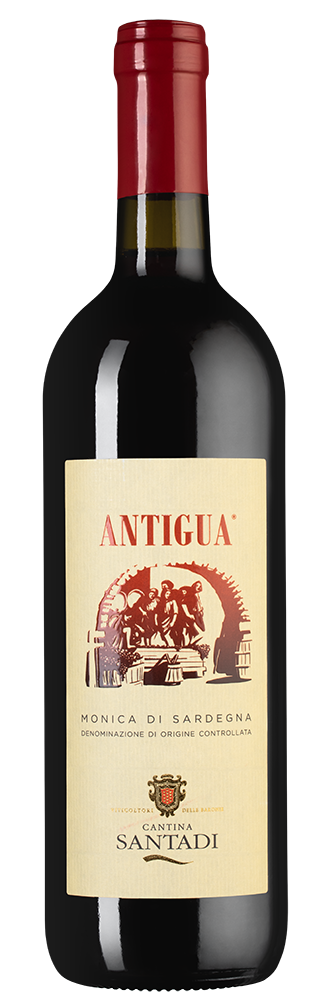 Вино Antigua, Santadi, 2023, (150461), Италия, Сардиния, красное, сухое, 0.75 л, Антигуа, цена 3490 рублей