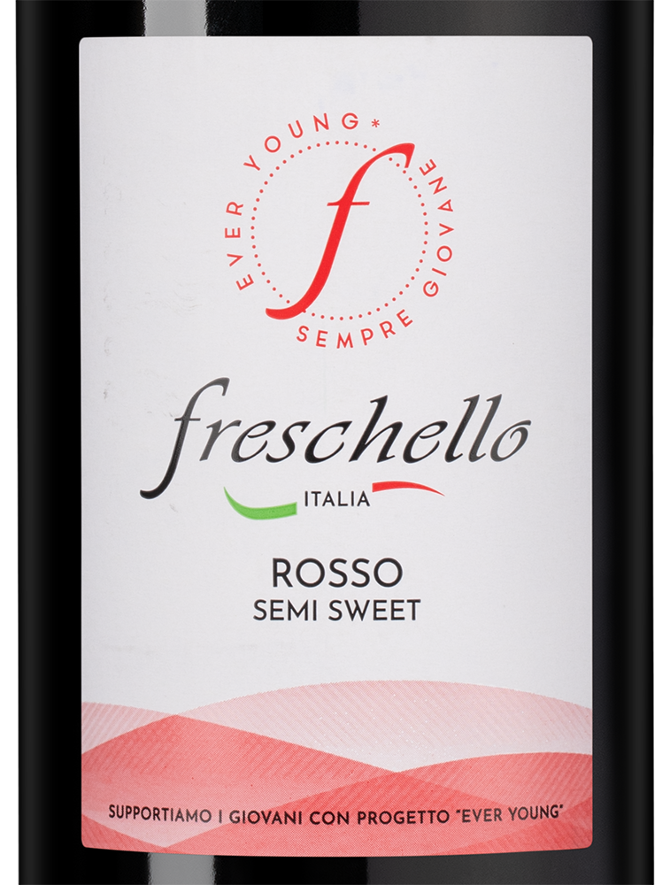 Вино Freschello Rosso Sweet Italy, Cielo, (158252), Италия, Венето, красное, полусладкое, 0.75 л, Фрескелло Россо Свит Итали, цена 1540 рублей