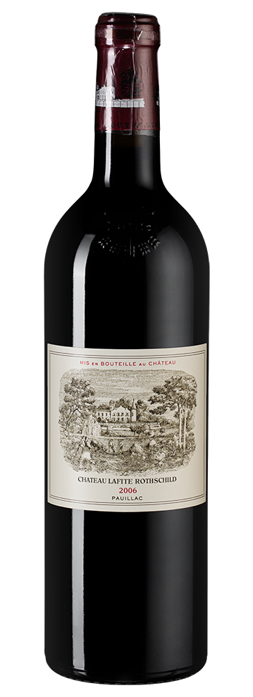 Вино Chateau Lafite Rothschild (Pauillac), 2006, (105961), Франция, Бордо, красное, сухое, 0.75 л, Шато Лафит Ротшильд, цена 299990 рублей