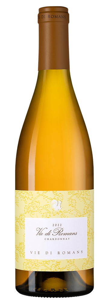 Вино Vie di Romans Chardonnay, 2022, (148642), Италия, Фриули-Венеция-Джулия, белое, сухое, 0.75 л, Вие ди Романс Шардоне, цена 11490 рублей