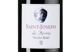 Вино с вкусом черных спелых ягод Les Mourrays Saint-Joseph