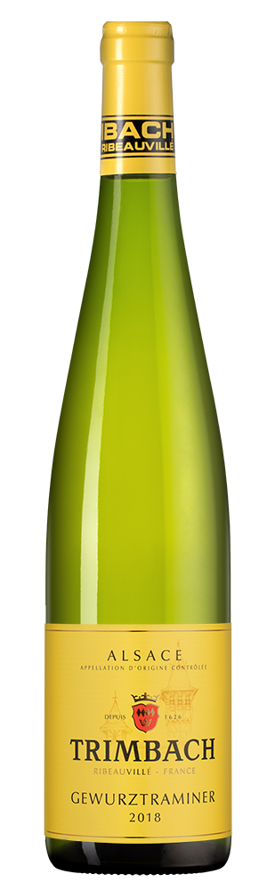 Вино Gewurztraminer, Trimbach, 2018, (135678), Франция, Эльзас, белое, полусухое, 0.75 л, Гевюрцтраминер, цена 6490 рублей