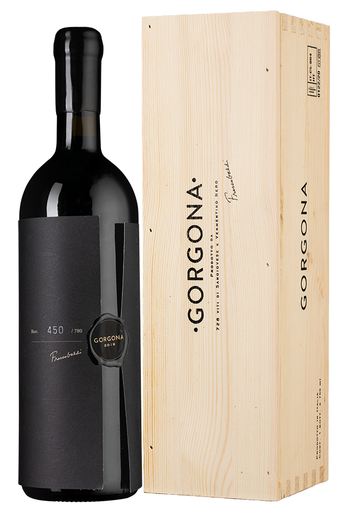 Вино Gorgona Rosso, Frescobaldi, 2018, (128666), Италия, Тоскана, красное, сухое, 0.75 л, Горгона Россо, цена 59990 рублей