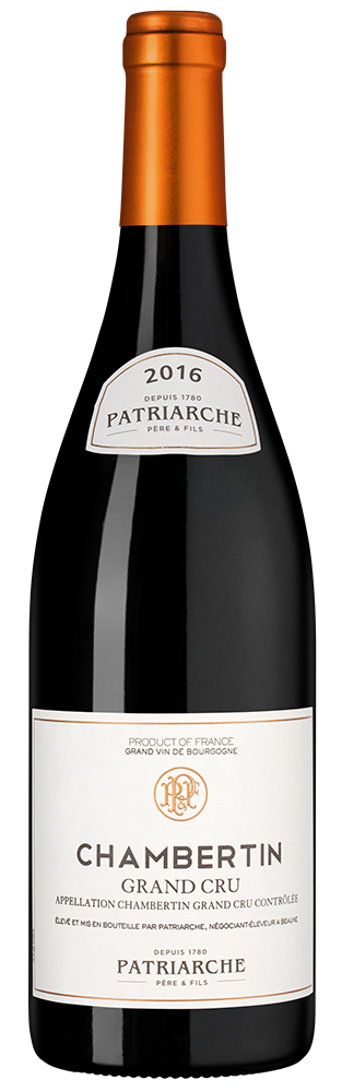 Вино Chambertin Grand Cru, Patriarche, 2016, (152956), Франция, Бургундия, красное, сухое, 0.75 л, Шамбертен Гран Крю, цена 124990 рублей