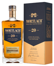 Виски Mortlach 20 Years Old, (125636), gift box в подарочной упаковке, Односолодовый 20 лет, Шотландия, 0.7 л, Мортлах 20 Лет цена 31450 рублей